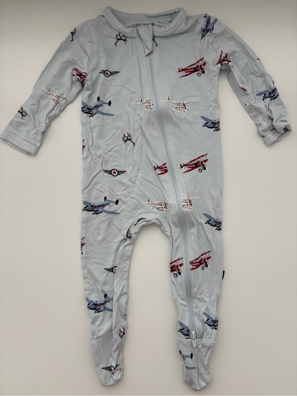 Kyte Zippered Footie 3-6M